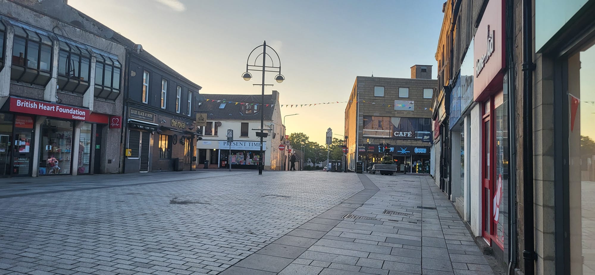 Our web design team at Laraworks Commerce walking around Bathgate, West Lothian