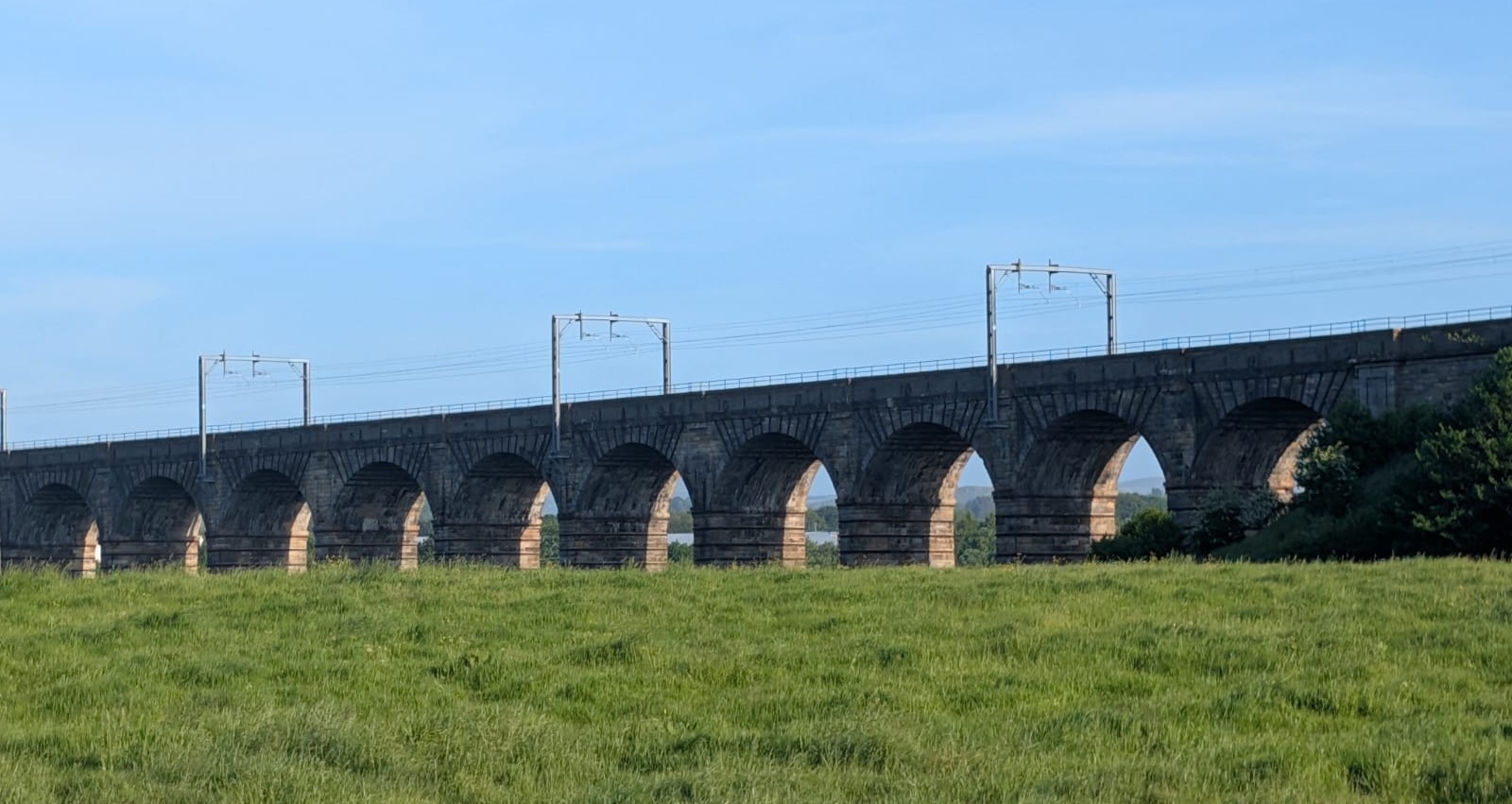 Broxburn web design services - view of the local viaduct in West Lothian