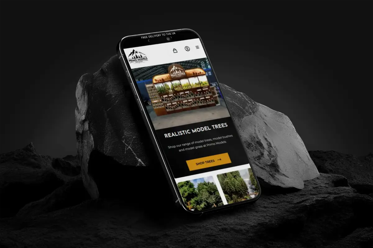 Customised ecommerce websites built around your retail brand. Tailored digital shops by a specialised web design agency based in West Lothian. image 1